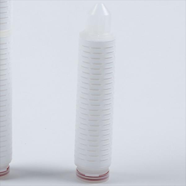 Buy cheap 69mm OD 5μM 10" Air Filter Cartridge PP Pleated Filter Cartridge from wholesalers