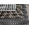 Buy cheap Black 316 Stainless Steel Knitted Mesh , Mosquito 10 Gauge Wire Mesh from wholesalers