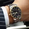 Buy cheap 41.5mm Automatic Mechanical Watches For Men Stainless Steel Twotone IP Plating from wholesalers