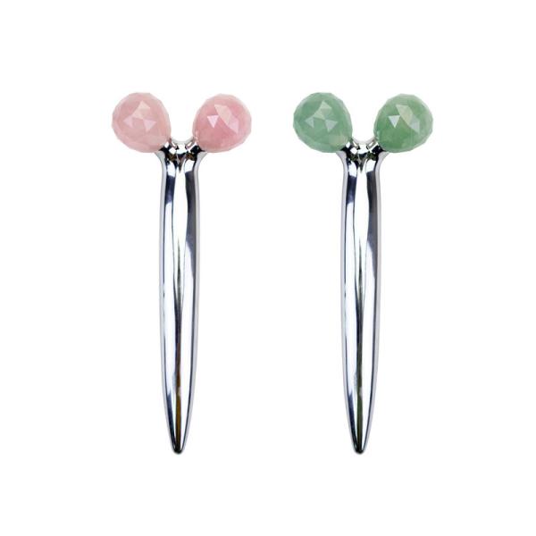Buy cheap Anti Aging Cool Jade Roller 3D Y Shape Massage Roller from wholesalers
