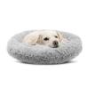 Buy cheap Donut Cat Bed Faux Fur Dog Bed for Medium Small Dogs Self Warming Cuddle Pet Bed Luxury Mat from wholesalers