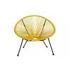Buy cheap Steel Wicker Rope Rattan Acapulco Chair Outdoor Patio Garden Table And Chair Set from wholesalers