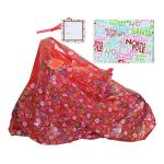 Recyclable Colorful Plastic Gift Wrap Bags For Extra Large Presents Packing