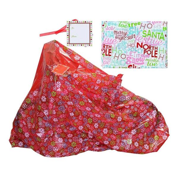 Buy cheap Recyclable Colorful Plastic Gift Wrap Bags For Extra Large Presents Packing from wholesalers