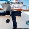 Buy cheap GRANDnavi 6.5Inch Waterproof Speakers For Marine , Audio Tweeter 13 Mylar Magnetic Height 80mm from wholesalers