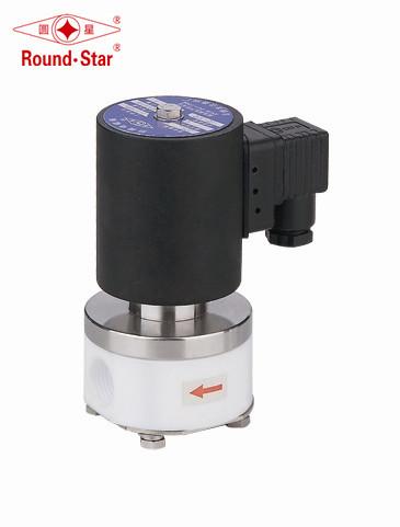 Buy cheap Anti Corrosive PTFE Solenoid Valve 3/8＂Solenoid Water Valve For Acetic Acid from wholesalers