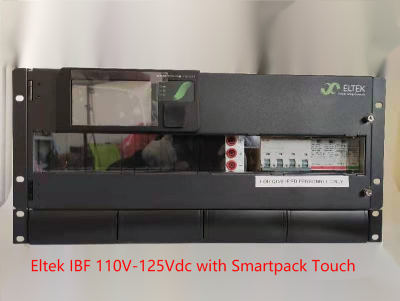 Eltek FPC Telecommunication -48Vdc 24KW DC power system with Smartpack S panel and 48V 3000W module