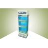 Buy cheap Double Face Show Three Shelf POS Cardboard Displays Sell Cleaning Products from wholesalers
