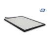 Buy cheap Rectangle Magnetic Picture Frames Round Corner 635x461mm Black Frame Indoor from wholesalers