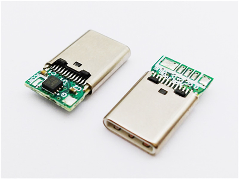 USB3.1 Type-C Type Plug (Standard),USB3.1 C Type, SMT, Plug, HULYN
