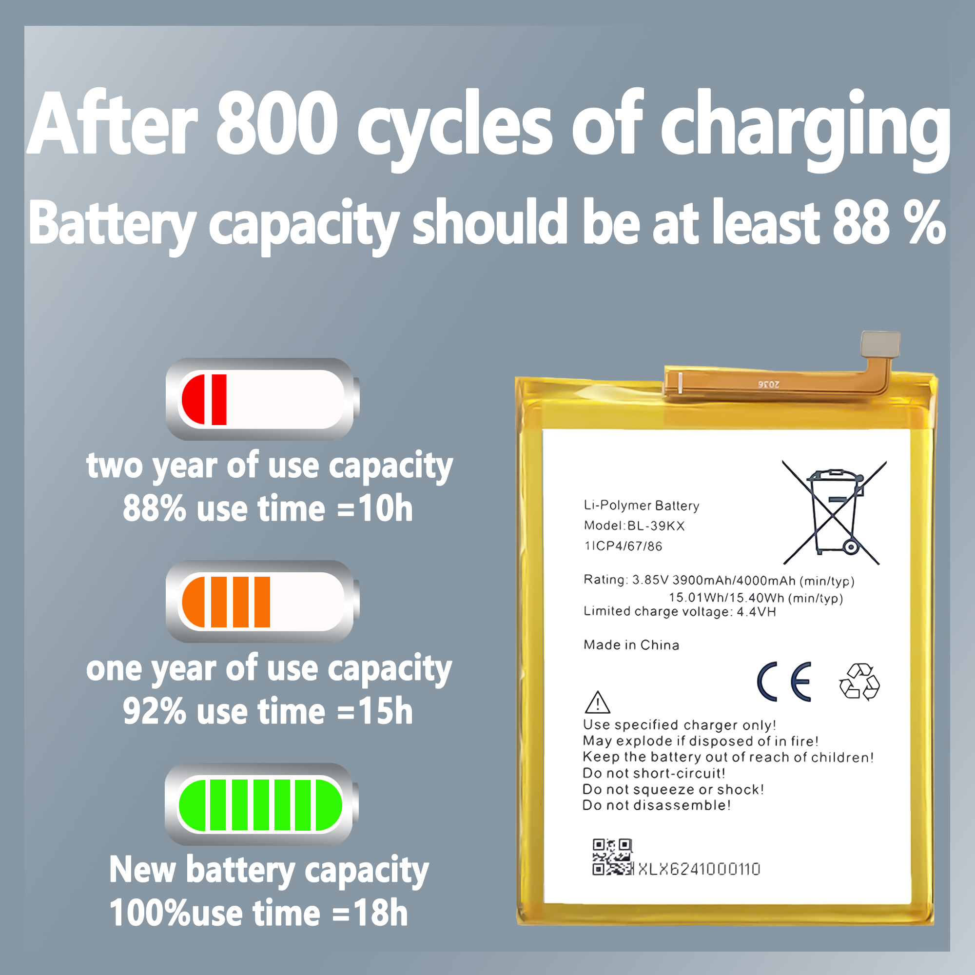 Compact and Powerful Lithium Polymer Battery for Tecno Itel Infinix Mobile Phones