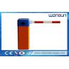Buy cheap Manual Vehicle Barrier Gate with RS485 Communication Module Straight Boom from wholesalers