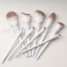 Buy cheap 9pcs All In One White Face Makeup Brush Set Patented X Style Cosmetic Brush Makeup Kits from wholesalers
