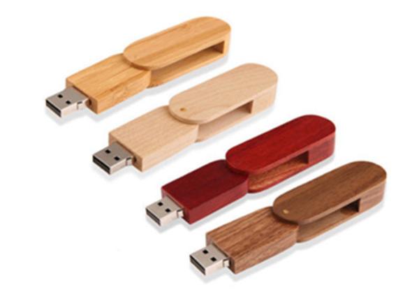 Buy cheap Custom Wooden Pendrive 16GB Flash Drive Rectangle 4GB USB Stick With Logo from wholesalers