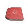 Buy cheap Custom Red Corrugated Mailer Pizza Packaging Box Rigid Paper Material from wholesalers