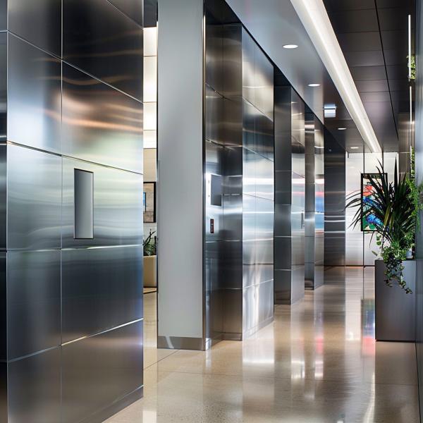 Thermal Insulated Stainless Steel Panels, Mirror Finish, for Energy Efficient