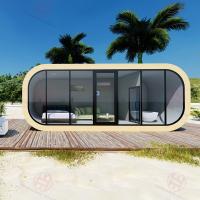 Buy cheap Portable Luxury Prefab Container Flat Pack Outdoor Apple Cabin Garden Office Pod product