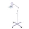 Buy cheap magnifying lamp floor stand magnifier led light with univeral casters 5 diopter from wholesalers
