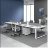 Buy cheap Waterproof Office Workspace Desk Stain Resistant White With PVC Edging from wholesalers