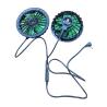 Buy cheap PSE certificate Jacket Cooling Fan Green Blade 7.4V Cooling Vest Fan from wholesalers
