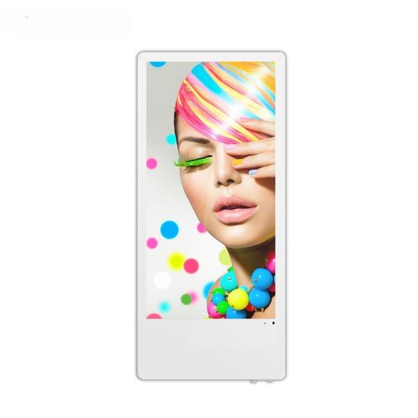 Buy cheap 21.5inch Elevator Advertising Display Wall / Ceiling Mounted White Screen With Stereo Audio from wholesalers