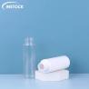 Buy cheap Cosmetic packaging Plastic Spray Bottles 60ml 80ml 100ml Flat Shoulder Empty Spray Bottle from wholesalers