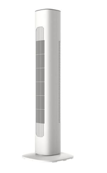 Buy cheap Remote Control TF02e Tower Fan Heater 45W 760mm Height With Oscillation from wholesalers