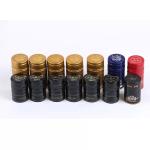 Non Refillable Bottle Stopper Aluminum Cover Lids With Colorful Ropp Wine Caps