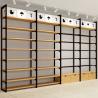 Buy cheap wholesale supermarket shelves shop racks gondola shelving with side net store shelves from wholesalers