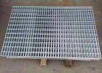 Anti Skid 100mm Catwalk Steel Grating Pressure Locked For Footbridge