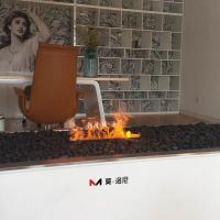 Buy cheap 60 Inch 1500mm Insert Water Vapor Steam Fireplace With Crystal Decoration product