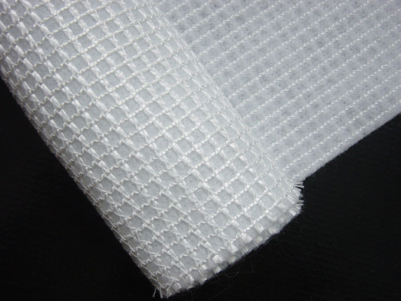 Polyester Filament woven geogrid stitch-reinforced Nonwoven geotextile composite