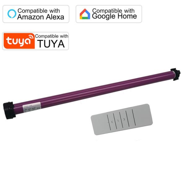 Buy cheap Manual 45mm Roller Blind Motor Diy 12v Tubular Motor Purple from wholesalers
