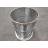 Buy cheap Micro 0.2mm-1.0mm Slot Wedge Wire Filter 304 Stainless Steel from wholesalers