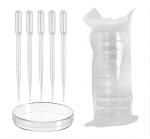 Laboratory Plastic Petri Dish Transparent Sterile 90x15mm