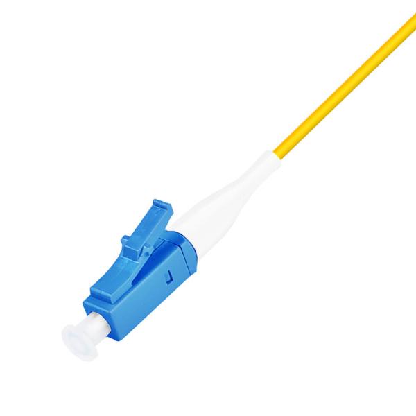 Buy cheap Fiber Optic Pigtail Single Mode LC Adaptor PVC Sheath from wholesalers