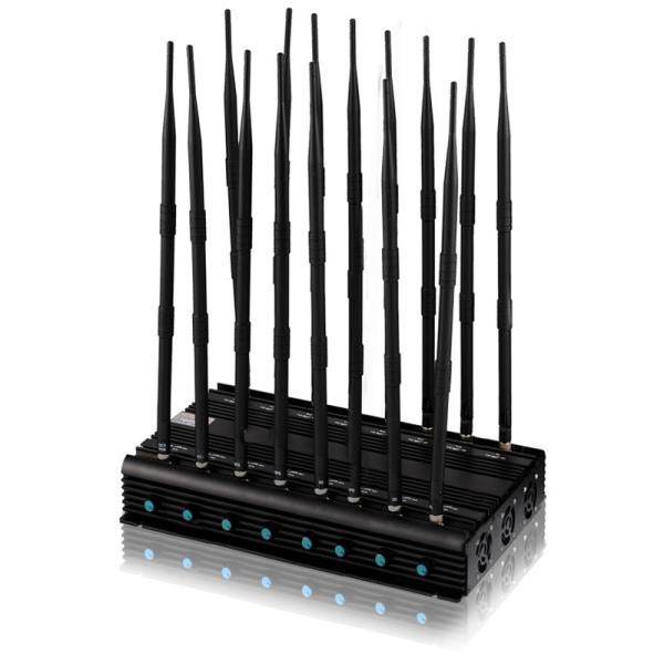Buy cheap 16 Channel Shielding Instrument Cell Phone Signal Jammers For Meetings from wholesalers