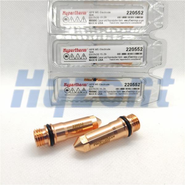 Buy cheap Copper Type Plasma Cutting Torch Consumables For Plasma Cutting from wholesalers