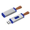 Buy cheap ODM Leather Usb Flash Drive Print Logo 4G 20MB/S Reading Speed from wholesalers