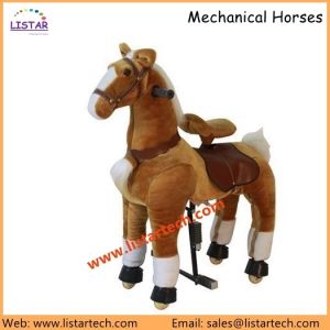 Buy cheap Unique Walking Ride on Toy Horse, Action Pony Toy go without battery, Kid Moving Toy Horse from wholesalers