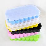 Food Grade Ice Cube Silicone Molds Trays BPA Free Honeycomb Shape 37 Cell