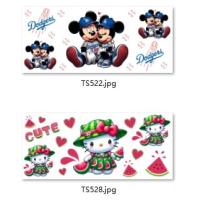 Buy cheap 20oz Glass Beer Can UVDTF Tumbler Sticker Decals UV DTF Cup Wrap Trans product