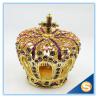 Buy cheap Luxury home decoration Crown shape wedding gifts personal Trinket box display SCJ273 from wholesalers