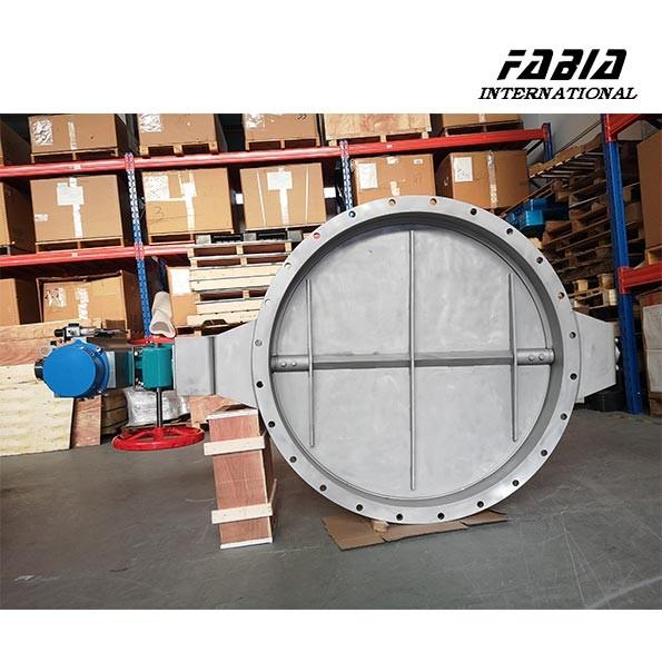 Buy cheap Pneumatic High Temperature Smoke Butterfly Valve Good Regulation Performance For Power Station And Thermal Power Plant from wholesalers