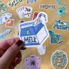 Buy cheap Laptop Die Cut Vinyl Stickers Waterproof Adhesive PVC Printing Custom Logo from wholesalers