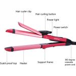 Tourmaline Ceramic Electric Hair Curler 2 In 1 Dual Voltage 110-220V Ultralight