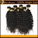 100% Remy Brazilian Wavy Human Hair Extensions Natural Black and Red Color