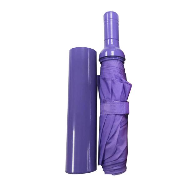 Buy cheap 190T Polyester Manual Open Wine Bottle Umbrella Diameter 37in For Promotion from wholesalers