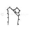 Buy cheap T4 Professional Heat Exchanger Gaskets Custom Size Thickness Black Color PHE Parts from wholesalers