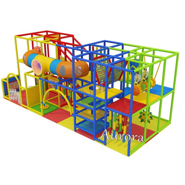 Buy cheap Great Rainbow Theme Indoor Playground Equipment Amusement Park Kids Play Area Rental from wholesalers